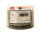 50-pk JVC Taiyo Yuden White Watershield Inkjet Hub Printable CD-R (WPP-SB-WS1)