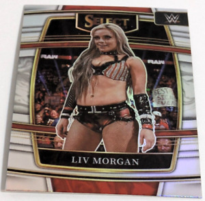 Liv Morgan 2022 Panini Select WWE Concourse Silver Prizm #44 RAW