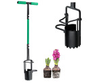 New Listing5-in-1 Lawn and Garden Tool,Updated Bulb Planter Long Handle for Digging,Weeding