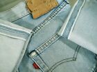 HOT VTG 80s USA Men's LEVI'S 501 SELVEDGE BUTTON 524 REPAIRED Denim Jeans 27 x30