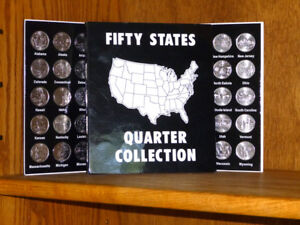 50 State Quarters Denver Mint D with Album Folder Complete Set 1999-2008  Uncirc