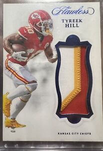 2019 Flawless Tyreek Hill Game used Patch 4/10
