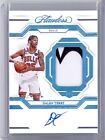 DALEN TERRY 2022-23 FLAWLESS ROOKIE GAME-USED SPONSOR PATCH AUTO PLATINUM 1/1 RC