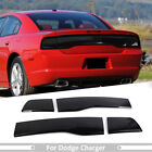 Smoked Rear Tail Light Covers Trim For Dodge Charger 11-14 Exterior Accessories (For: 2013 Dodge Charger)
