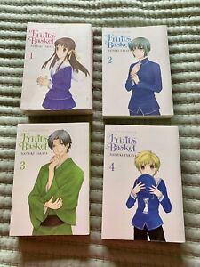 Fruits Basket Collectors Edition Vol. 1-4 Manga Books 2016 Natsuki Takaya