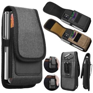 Cell Phone Holster Nylon Belt Clip Holster Phone Holder Carrying Pouch Wallet
