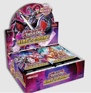 Yugioh King’s Court Factory Sealed Booster Case (12 Boxes!) 1st Ed