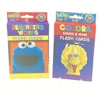 Sesame Street Flash Cards  2 Packs  Beginning Words and Colors, Shapes & More