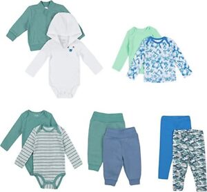 Baby Clothes Flexy Knit and Fleece Wardrobe Unisex 10-piece
