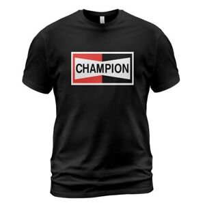 New Shirt Champion Spark Plug Logo Unisex T-SHIRT USA Funny Tee All Size