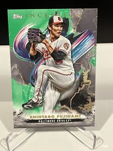 New ListingSHINTARO FUJINAMI RC 2023 Topps Inception #107 GREEN Parallel - Orioles Rookie