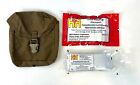 New USMC IFAK Individual First Aid Kit Pouch w/ H&H H-Bandage & Chest Injury Kit