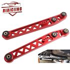 Rear Lower Control Arm Aluminum Red for Honda Civic Coupe EK EX SI 1996-00 1.6L (For: 1998 Honda Civic EX Coupe 2-Door 1.6L)