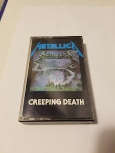 Metallica Cassette Tape-Creeping Death-Music For Nations