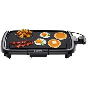 Electric Griddle with Removable Temperature Control Immersible Flat Top Grill