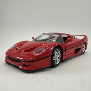Maisto Ferrari F50 Red Diecast Car 1/24 Scale Sports car  * read Description *
