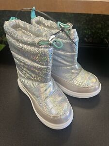 Girls Snow Boots  Magellan Shimmer Moon Sizes 11 , 12 , & 13