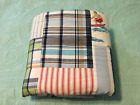 Pottery Barn Kids Baby Crib Quilt Multicolored Patchwork 50” X 34”