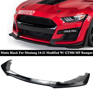 Fits For Ford Mustang GT500 MP Style Bumper 2014-2021 Front Replacement Lip Kit