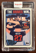 2021 Topps Project 70 #691 Atlanta Braves World Series Champions by Keith Shore