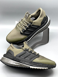 Men's Sizes - adidas X_PLRBOOST Shoes Boost Mens ID9583 Olive Strata Ultra Green