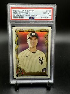 New Listing2023 topps allen ginter anthony volpe Silver Portrait Psa 10