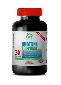 increase muscle mass - CREATINE TRI-PHASE 5000mg 1B - rapid energy for workouts