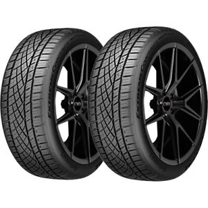 (QTY 2) 205/50ZR16 Continental Extreme Contact DWS06 Plus 87W SL Tires (Fits: 205/50R16)