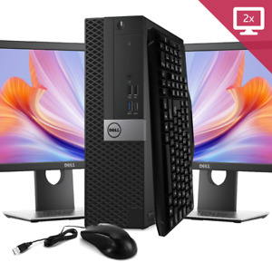 Dell Desktop Computer PC i7, up to 64GB RAM, 4TB SSD, 24