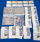 Large Lot Unused US Postage Stamps 1991 Wildflowers Sheet, 1980's-90's Postcards