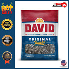 DAVID Seeds Original Salted and Jumbo Sunflower Seeds,5.25 OZ Bags,12 Pack