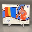 New ListingJAYLIN WILLIAMS 2022-23 IMMACULATE RPA ROOKIE PATCH PREM RED RC AUTO /25