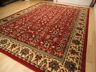 Large Traditional Area Rugs Carpet Oriental Rug 8x10 Red Rugs 5x8