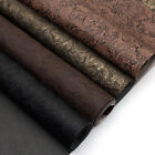 30x140cm Swirls Bump Textured Faux Leather Synthetic Leather Fabric Sheets DIY