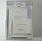 Wilton Wedding Invitation Kit 50 Invitations and Reply Cards Print your own