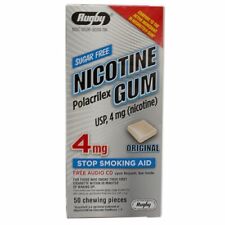 Nicotine Gum 4mg Original 50 Chews By Rugby