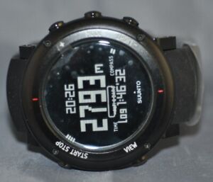 Suunto Core Unisex Aluminum Deep Black Digital Dial Black Poly Watch SS018734000
