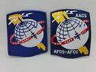 New ListingUSAF AACS AFCS AFCC Military Air Force Army Airways Space Command Patch Lot of 2