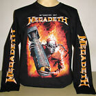 Megadeth Arsenal Of Long Sleeve T-Shirt Size M L XL 2XL Thrash Metal Band New!
