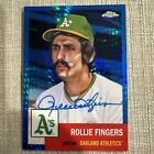 New Listing2022 Topps Chrome Platinum Rollie Fingers Blue Prism Refractor Auto 82/99 