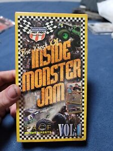 BEST OF INSIDE MONSTER JAM VIDEO VOLUME 1 VHS SEALED