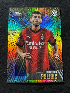 New Listing2023-24 Topps Gold UEFA Club Competitions Christian Pulisic AC MILAN 1/1!!