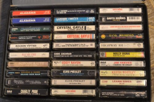 Cassette Tape SALE ~ Pick Your Lot ~ Country ~ Rock n Roll ~ 50s 60s 70s 80s 90s