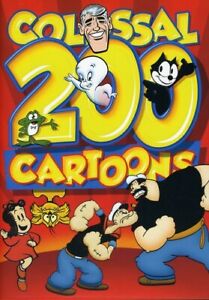 200 Colossal Cartoons (DVD, 2011, 4-Disc Set) - NEW!!