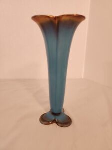 Wein Keramos Blue Gold Tulip Vase 10