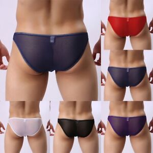 Hot Sale Underwear Briefs Brand New Sexy Thongs Underwear White Wine Red Mens