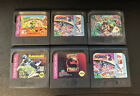 Sega Game Gear Lot Of 6 Games. Tested Working