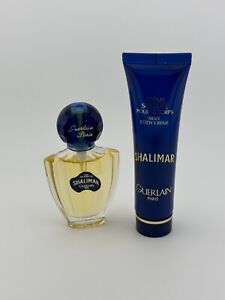 Shalimar by Guerlain Eau de Toilette, Body Cream, Perfumed Talc, and Shower Gel