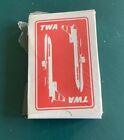 Vintage TWA Playing Cards Trans World Airlines Aviation Jet Airplane SEALED