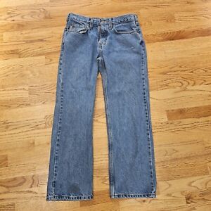 Carhartt Jeans Men's 32x30 Relaxed Fit Blue Denim Medium Wash Jeans Pants EUC